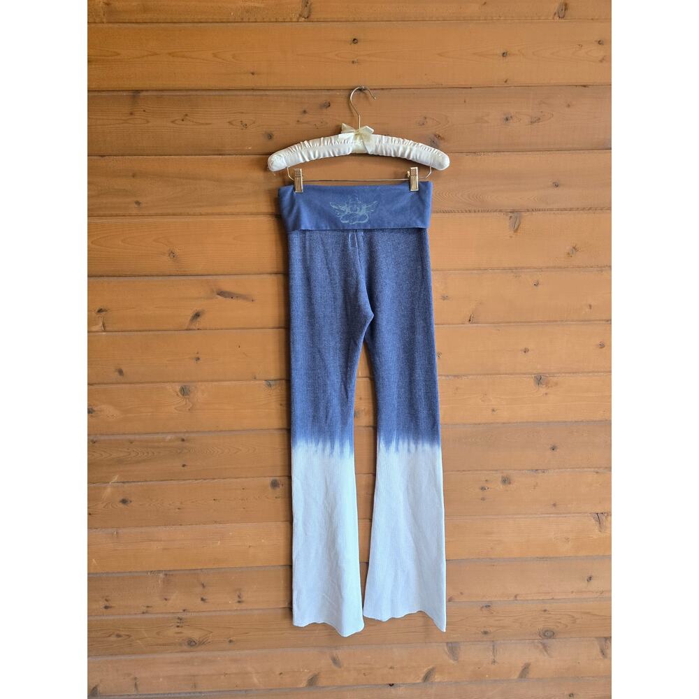 Boys Lie Sweatpant Commitment Issues Cloud Wash Pant Foldover Yoga Flare Thermal - Picture 5 of 6